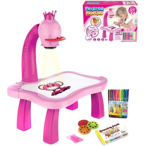 Table de dessin artistique pour enfants avec projecteur Led, tableau de peinture