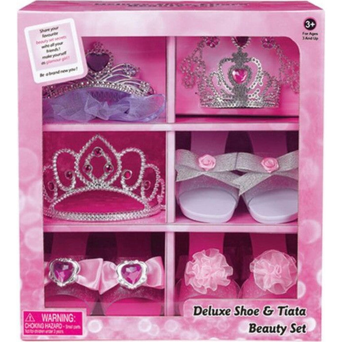 Set Beauté Princesse Fille – Chaussures, Couronnes et Accessoires