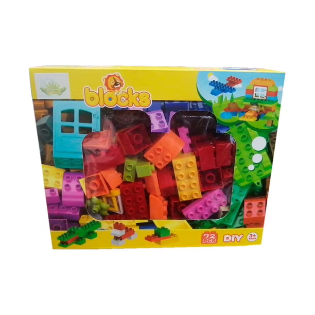 Jeu de Construction 120+ Pièces pour Enfant – Blocs à Construire DIY