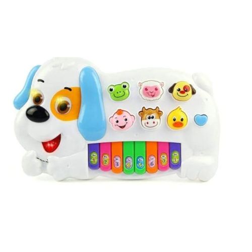Piano Musical Chien pour Enfant – Jouet Éducatif avec Touches et Sons