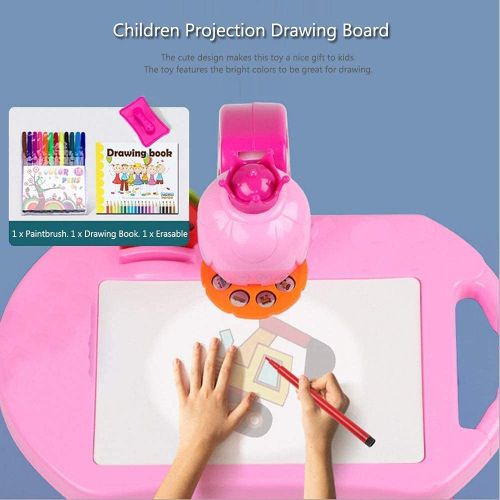 Table de dessin artistique pour enfants avec projecteur Led, tableau de peinture