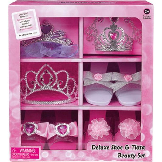 Set Beauté Princesse Fille – Chaussures, Couronnes et Accessoires