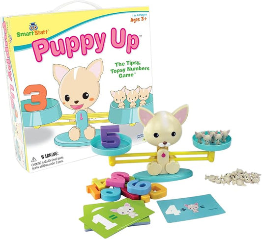 Jeu Éducatif Puppy Up – Jeu de Comptage et de Nombres pour Enfants dès 3 Ans